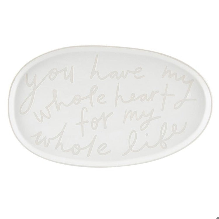 Ceramic Oblg Plte - Whole Life
