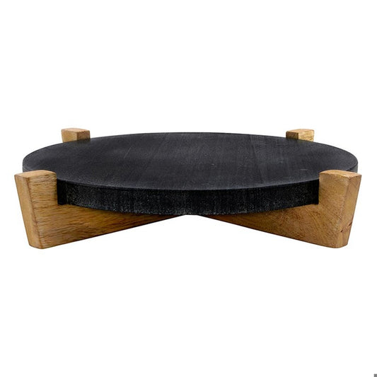 BlackMarble&NaturalWoodStand
