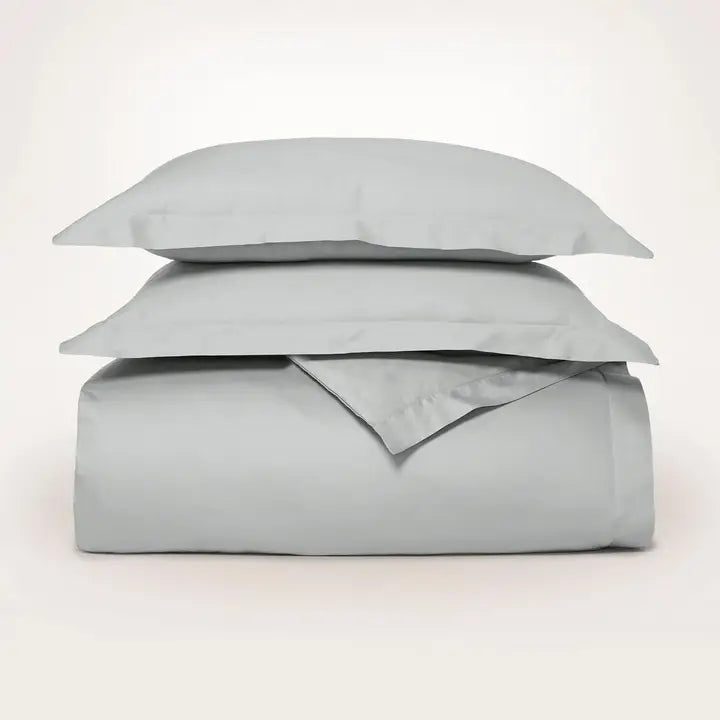 Percale Hemmed Duvet Set