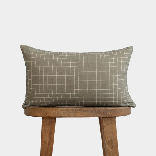 Wells Grid in Moss-12"x40" Double Sided