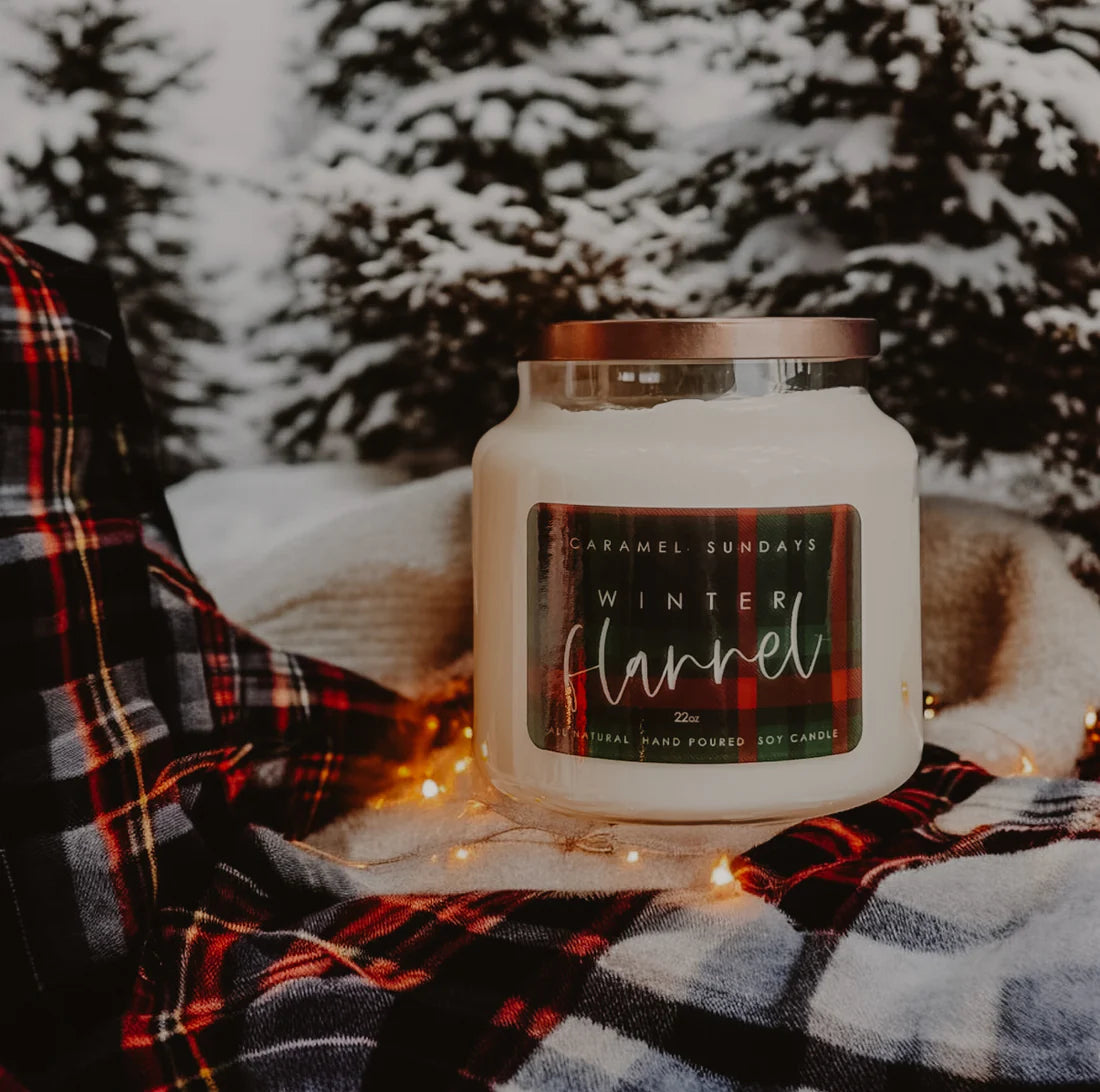 22 oz Winter Flannel