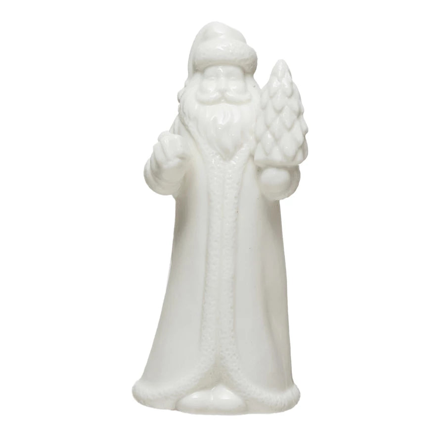 Stoneware Santa