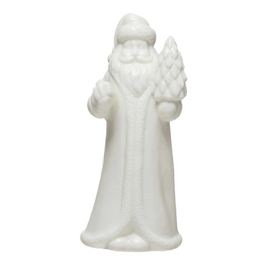 Stoneware Santa