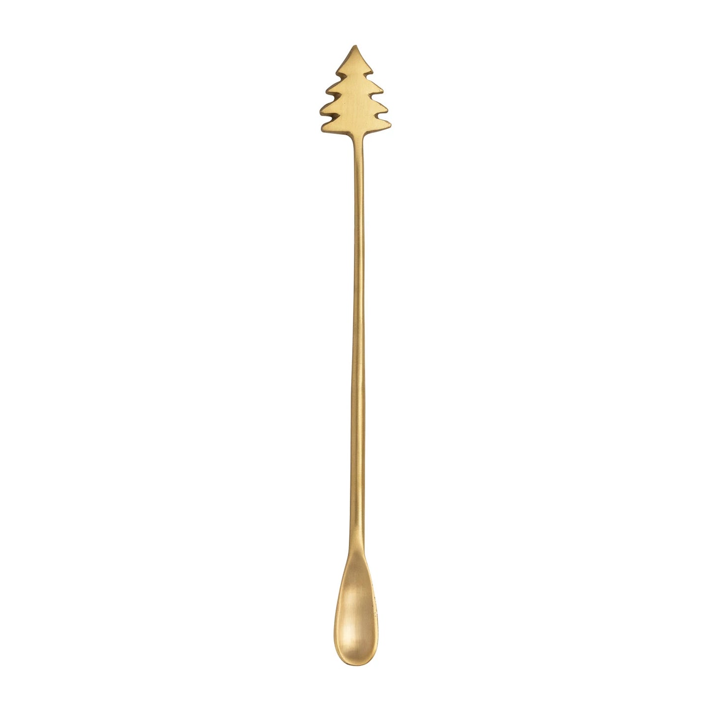 Cocktail Spoon with Tree Handle