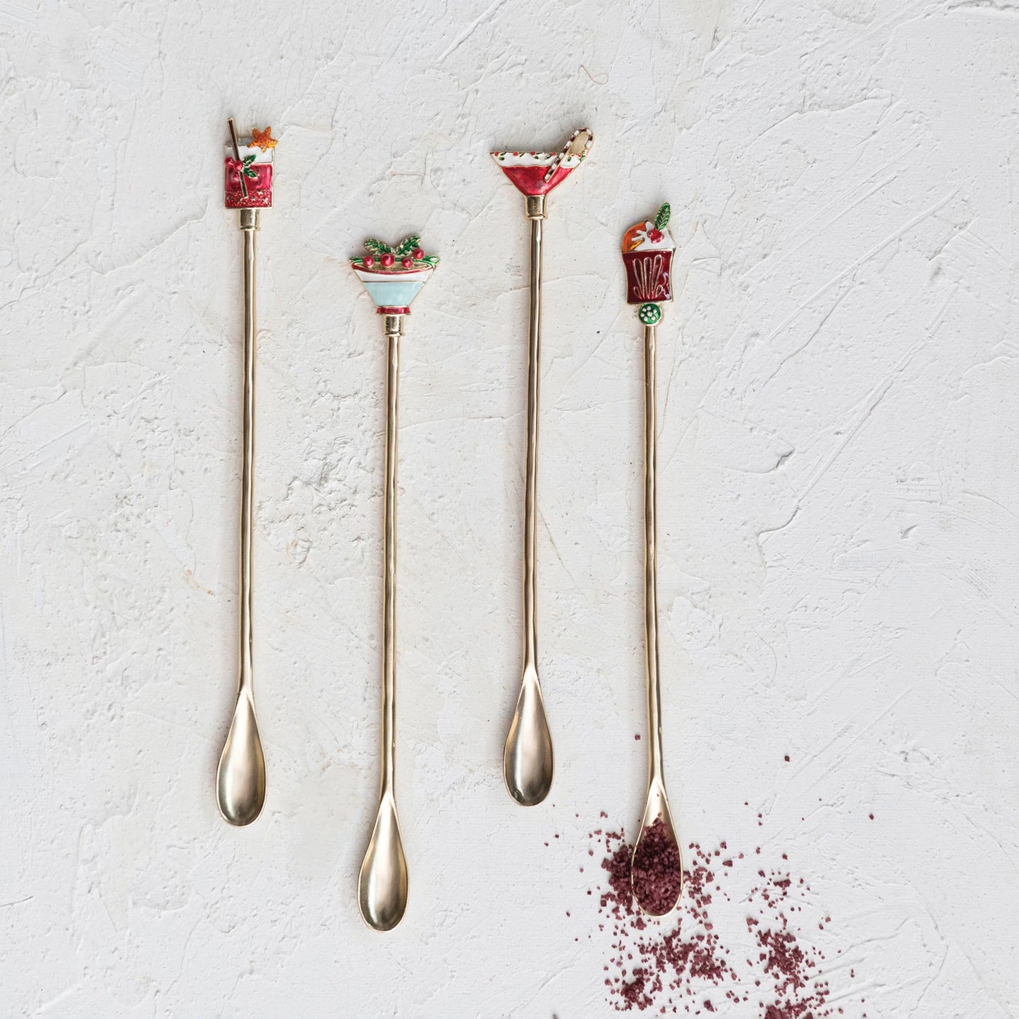 Holiday Cocktail Spoon