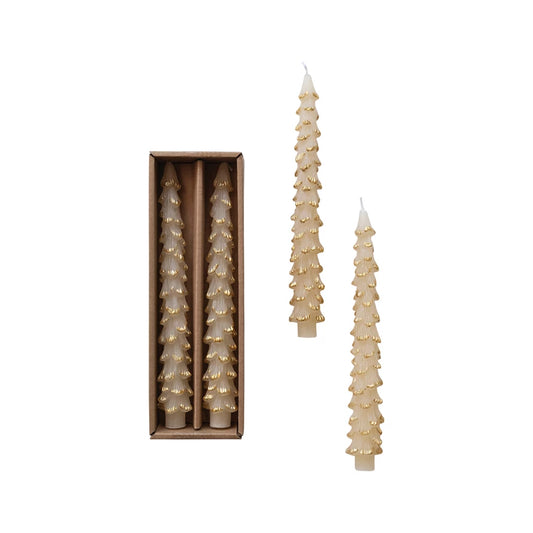 Tree Taper Eggnog/Gold