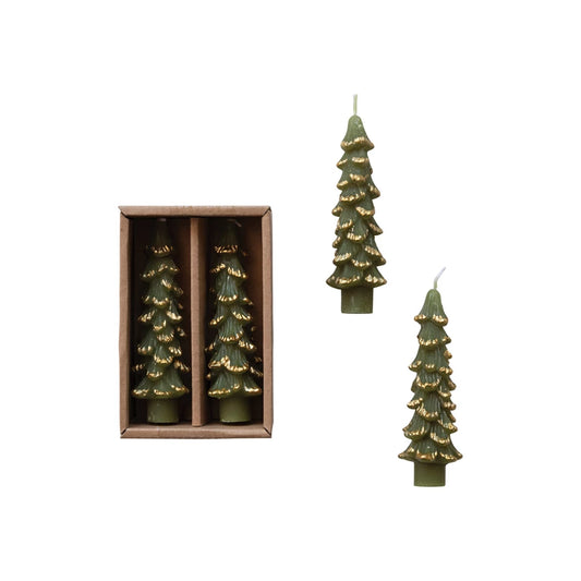 Tree Taper Green/Gold