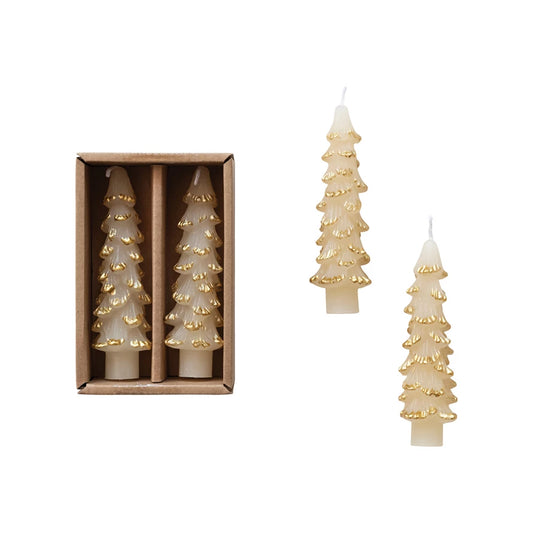 Small Eggnog/Gold Tree Taper