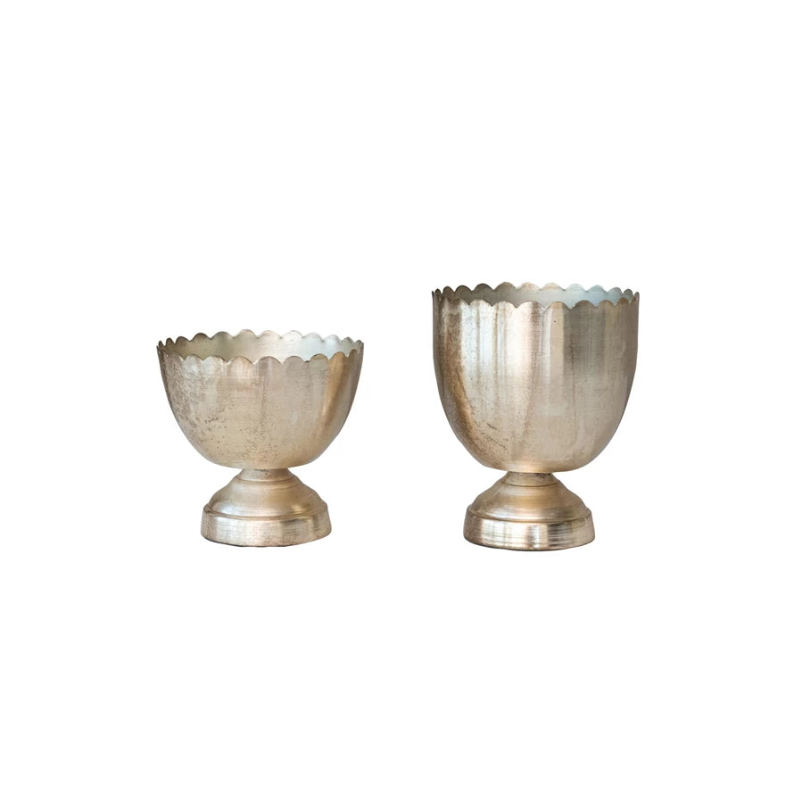 Metal Footed Bowls