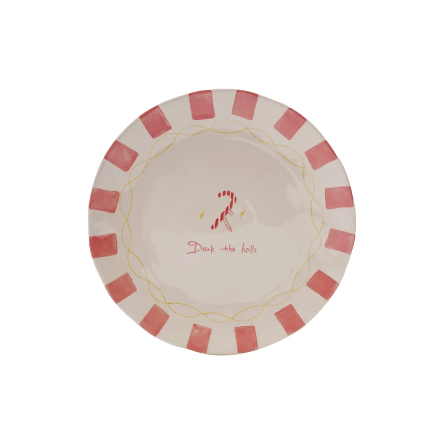 Deck The Halls Plate
