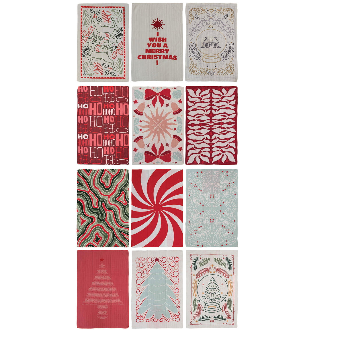 Holiday Microfibre Tea Towel