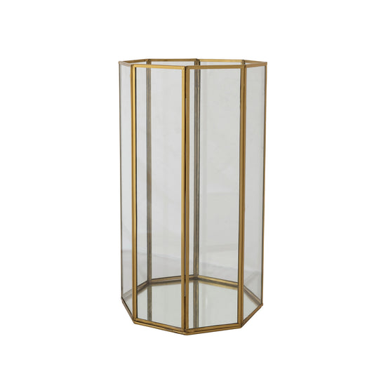 Glass & Brass Hurricane-Large