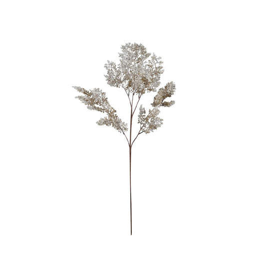 Juniper Flocked Branch