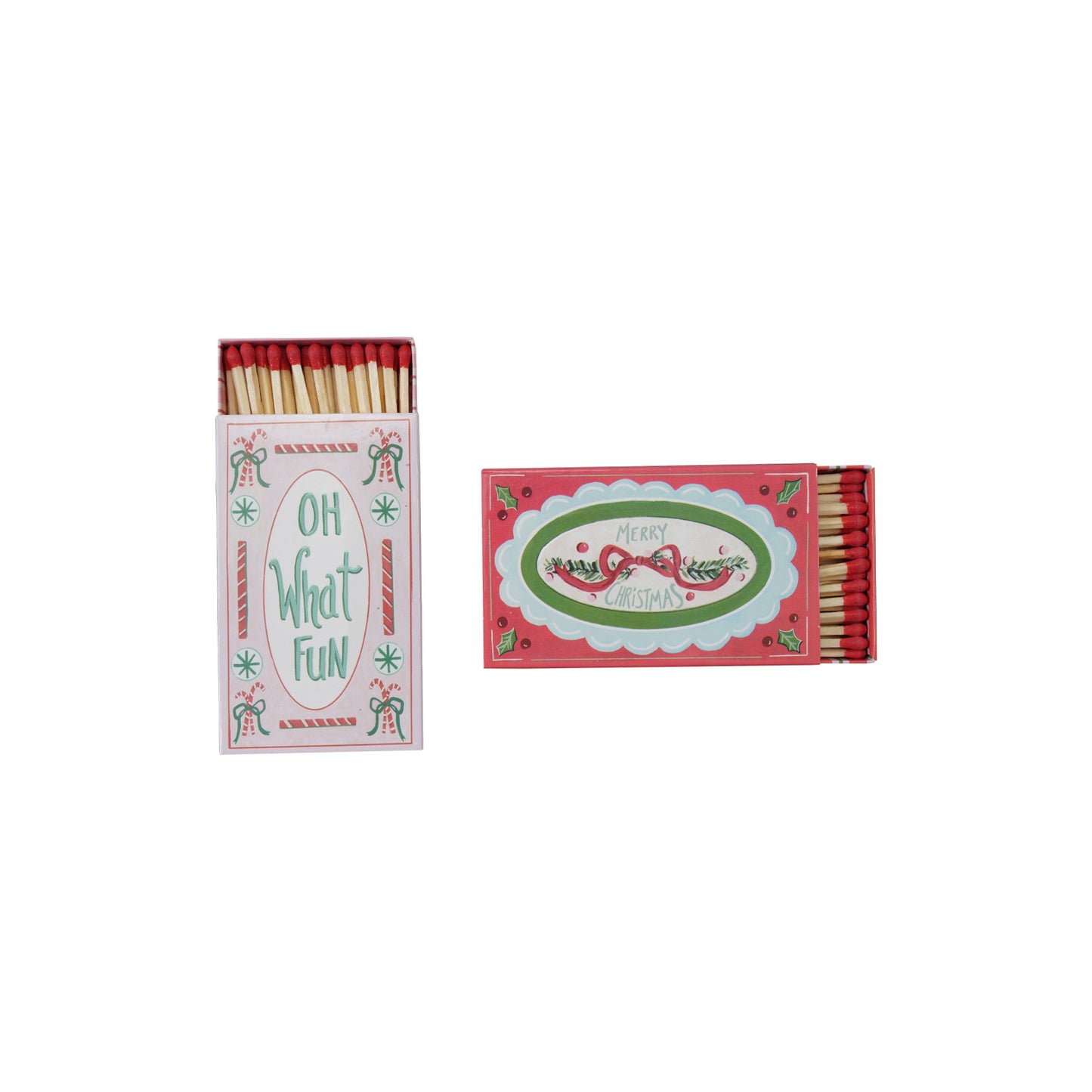Holiday Match Boxes