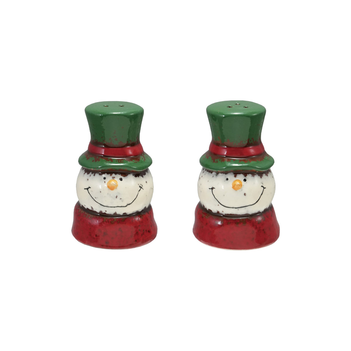 Snowman Salt & Pepper Shaker Set
