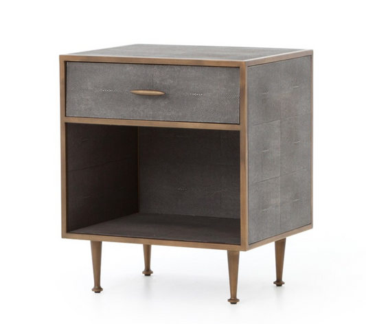 Shagreen Nightstand