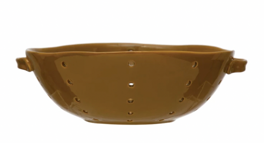 Stoneware Colander