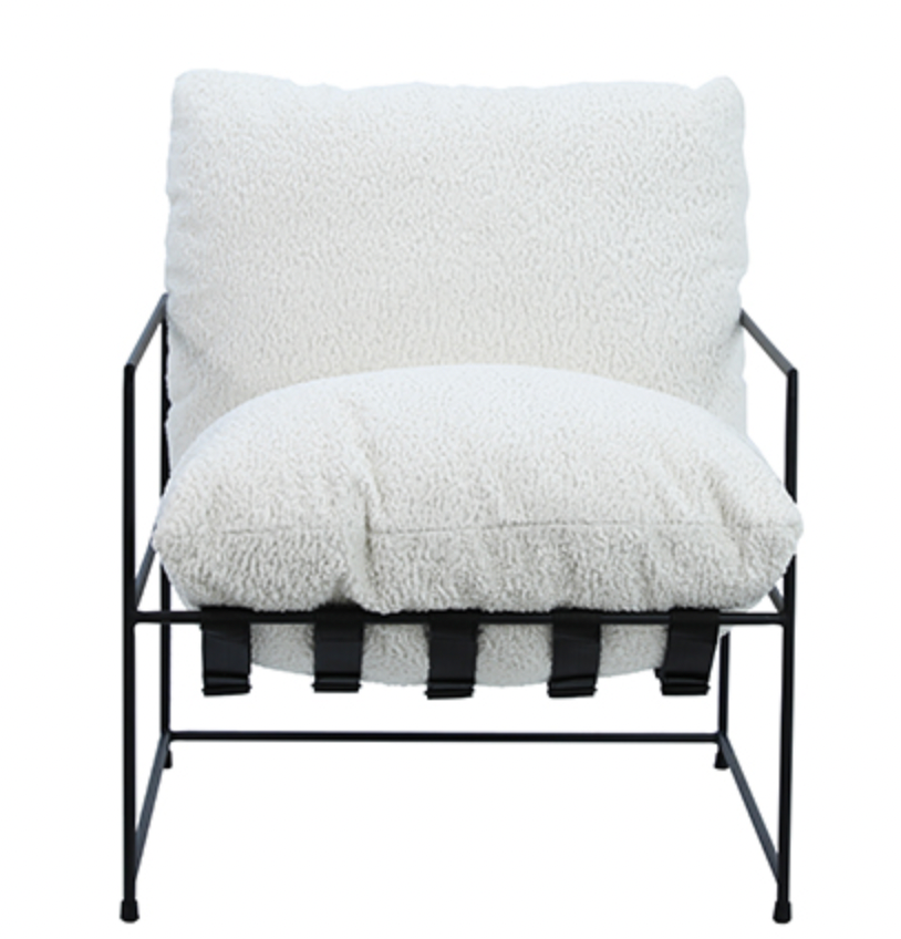 Allison Chair-Faux Sheep Skin