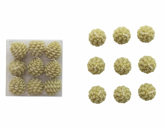 Unscented Pinecone Tealights